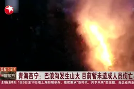 青海西宁：巴浪沟发生山火  目前暂未造成人员伤亡视频封面