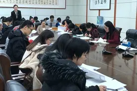 协作共创精彩！济南二中高三级部开展一模考试成绩分析会图片
