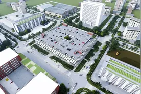武汉经开区投1.2亿元建立体停车楼 近千个停车位中有20%配备充电桩图片