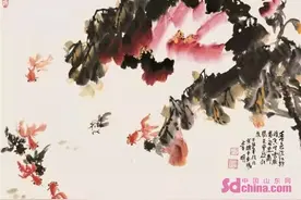 朗卡卓玛·李明：牡丹花魂笔底生图片