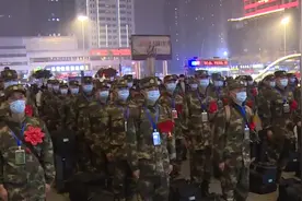 全国首批春季新兵启程！烈士肖思远母校校友赴英雄生前部队图片