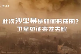 全球连线｜此次沙尘暴是如何形成的？卫星见证来龙去脉图片