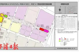 哈市这片区域调整规划，有住宅、学校、公园…图片