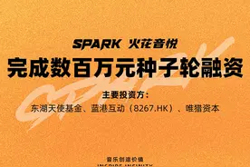火花音悦完成数百万种子轮融资，数字音乐版权市场开启产业互联新进程图片