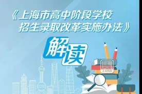 解读上海中招名额分配新政：优质高中提供超半数名额供分配视频封面