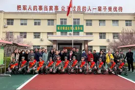 南召县欢送新兵入伍图片