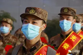 春季新兵，入营图片