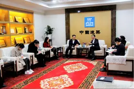 苏州市工业园区管委会组织部到中建四局六公司调研指导图片
