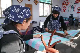 河北迁安：传统纺织土布，助力乡村振兴图片