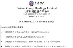向千亿狂奔的大唐地产，2020年利润去哪了图片