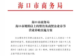最高补贴60000元！海口这类餐饮及商贸企业春节营业补贴19日起开始申报图片