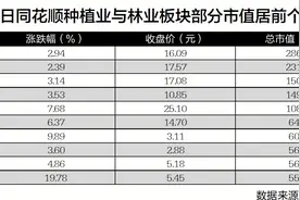 配套政策相继落地　种业板块有望迎估值提升图片
