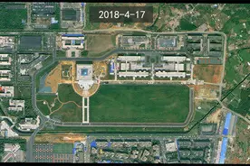 换个角度看四川：卫星影像图60万米高空见证大运会场馆、天府国际机场变化图片