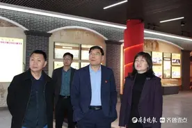 徂汶景区党工委委员、管委会副主任李冬梅视察天宝镇工作图片