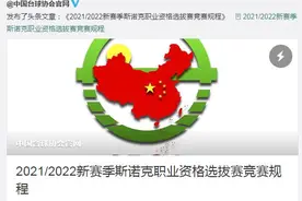新赛季斯诺克职业资格选拔赛规程出炉 将决出四个名额图片