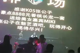 15岁农家少年酒吧豪掷28万！24次买8888元一瓶香槟图片