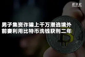 男子集资诈骗上千万潜逃境外  前妻利用比特币洗钱获刑二年视频封面