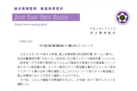 日本首次拍到中国055大驱：带领舰队北上驶向日本海图片