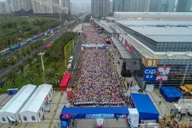 2021厦门马拉松赛分枪分区及参赛号说明图片