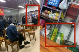 纯外卖加盟店不挂招牌、大米敞口乱放，网红曼玲粥店漏洞难堵图片