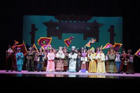 大高调！濮阳百年剧团大型新创历史剧《八都坊》上演廉政大戏图片