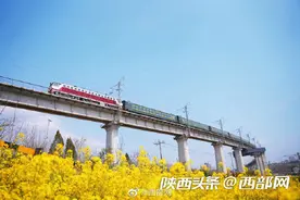 汉中开行勉县至西乡“公交化”旅游列车图片