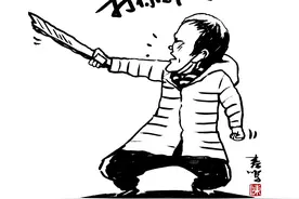 她来自台山！老太美国遇袭奋力退敌，漫画家陈春鸣作画力挺同乡图片
