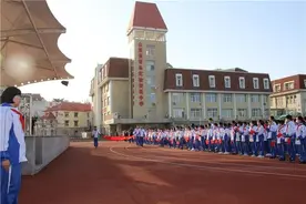 庆百年华诞，亮红色初心 青岛实验初中庆祝建党100周年百天倒计时活动正式启动图片