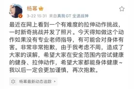 杨幂：抱歉图片