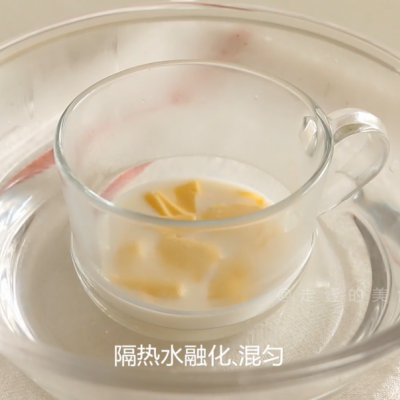 梦幻小蓝花奶油蛋糕