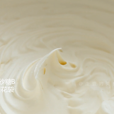 梦幻小蓝花奶油蛋糕