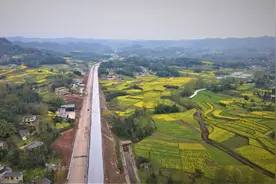 到成都仅一小时半 成雅快速通道力争4月底达到通车条件图片