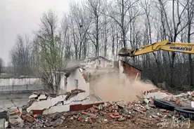 “农家大院”霸占企业用地 合肥经开区拆后交付项目建设图片