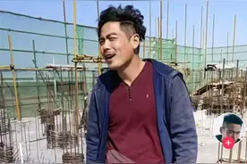 杨烁河南分烁！90后帅气农民工工地跳舞获百万点赞，女网友：我养你啊图片