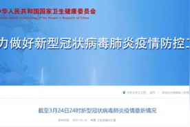 截至3月24日24时新型冠状病毒肺炎疫情最新情况图片