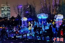 超炫酷！2021北京国际光影艺术季户外沉浸式体验展亮相玉渊潭公园图片