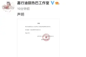 嘉行迪丽热巴工作室：决定终止与阿迪达斯的合作关系图片