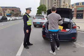 4月起，厚街这里违停将抄牌图片