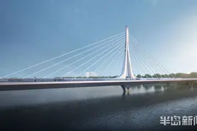 双向六车道！长江路北延墨水河大桥工程正式施工，车辆提前绕行图片