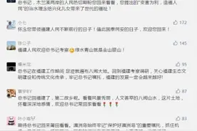 网友评论亮了：激动的心，颤抖的手，习大大来到家门口图片