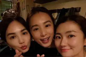 寿星亲手做蛋糕！SHE晒素颜合照 提前为Hebe庆生图片