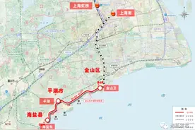 金山至平湖市域铁路工程招标公告发布，总投资超170亿元图片