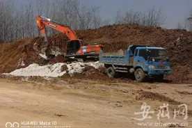 紧抓天气复晴 合六叶高速4改8改扩建项目全线推进图片