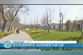 转角遇见春天！南京尧化老街焕新颜，拆迁地块变身“口袋”公园视频封面