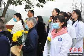 四川省人体器官捐献缅怀纪念园首次安放遗体捐献者骨灰图片