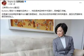 香港立法会议员叶刘淑仪：停用巴宝莉产品，直至他们道歉或撤回指控为止图片