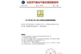 明晨沙尘暴再次入袭北京，下周一空气质量短时好转图片