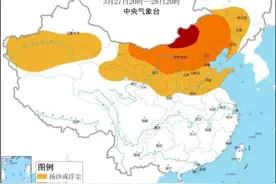 黄沙将波及15省份！新一轮沙尘天气滚滚而来图片