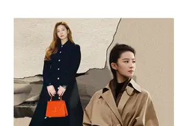 3月末，没人躲得过刘亦菲李沁的风衣外套图片