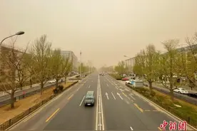 沙尘天气防护提示：外出应佩戴N95口罩、防风眼镜等图片